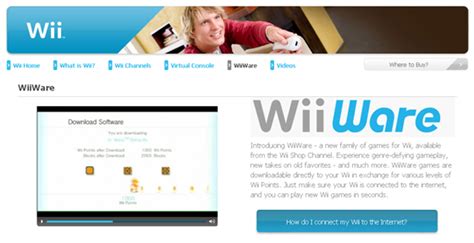 wiiware|Nintendo .